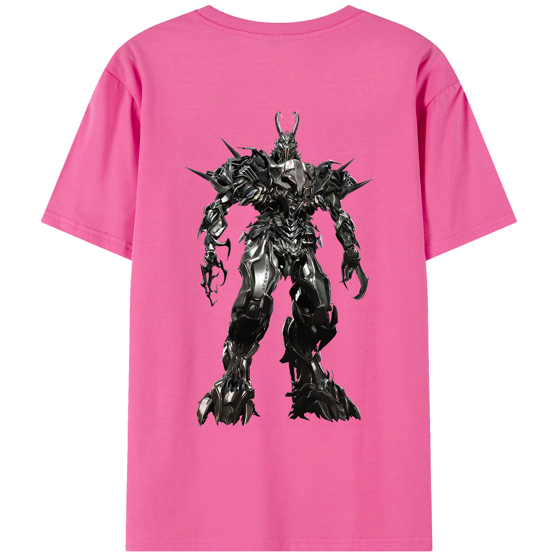（画像用） Transformers トランスフォーマー レディース半袖Tシャツ(バックプリント)